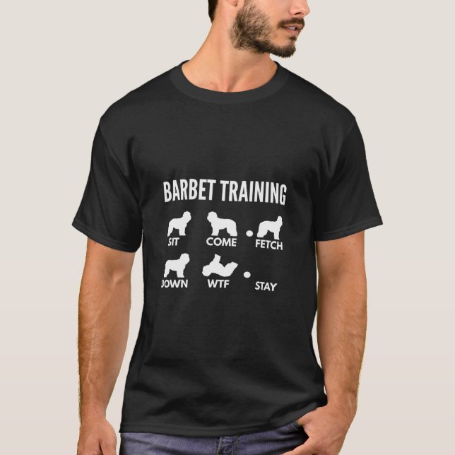 Barbet Training for French Water Dog Owners  T-Shirt (Front)