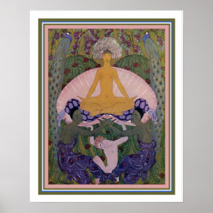 Barbier Art Deco "The Birth of Venus" 16x20 Poster