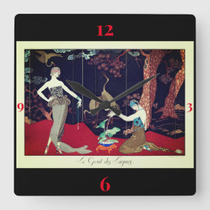 Barbier Retro fashion Clock
