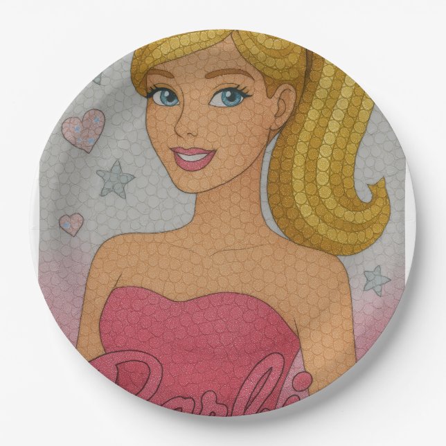 barby paper plate (Front)