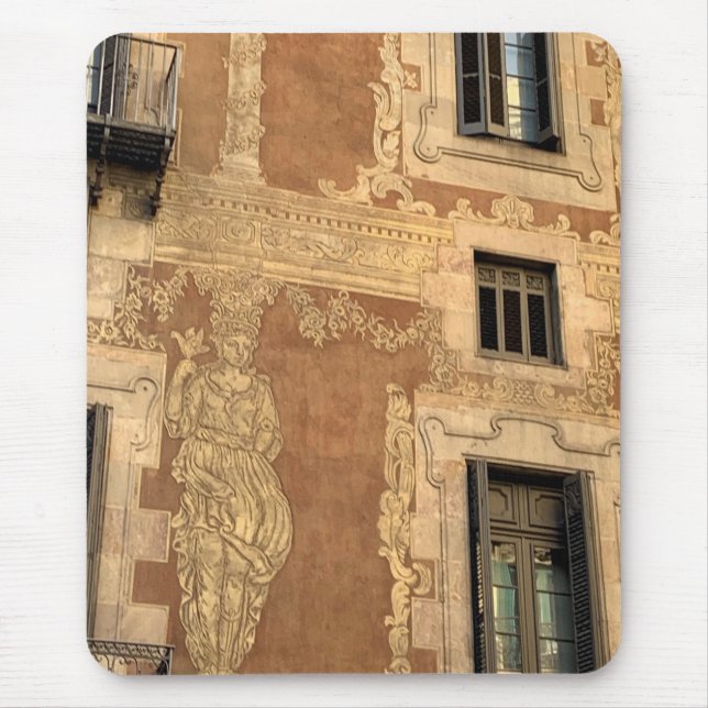 Barcelelona Wall Mouse Pad (Front)