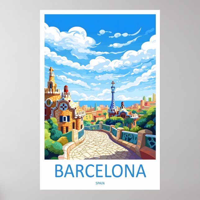 Barcelona 10 poster (Front)