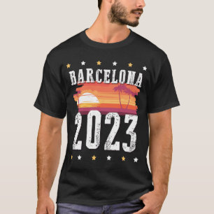 Barcelona 2023 Vacation Travel Team T-Shirt