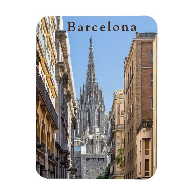 Barcelona. #67.   magnet (Vertical)
