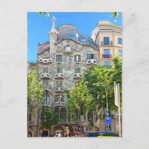 Barcelona. #6. postcard