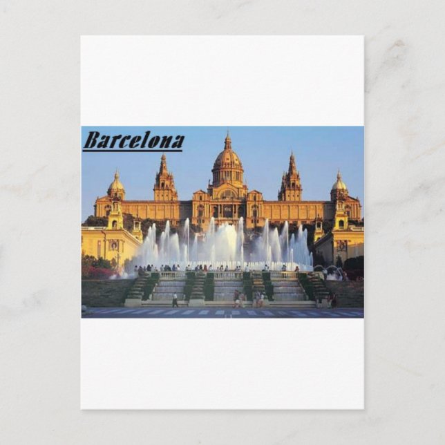 barcelona Angie.JPG Postcard (Front)