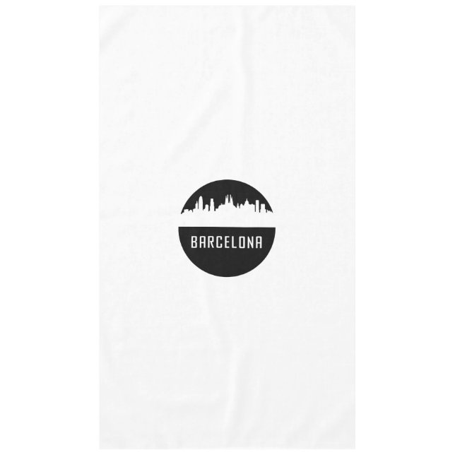 Barcelona | cities of Spain Tablecloth (Front)