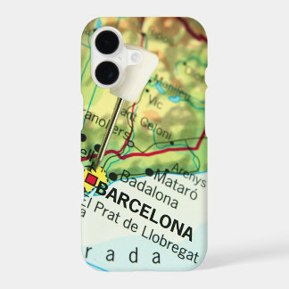 Barcelona City Pin Map