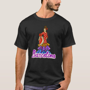 Barcelona City Spain souvenir for men women 4 T-Shirt