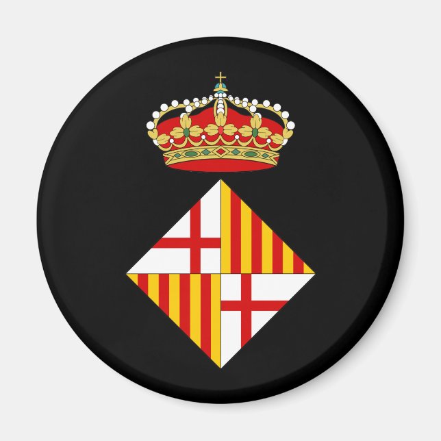 Barcelona Coat Of Arms Magnet (Front)