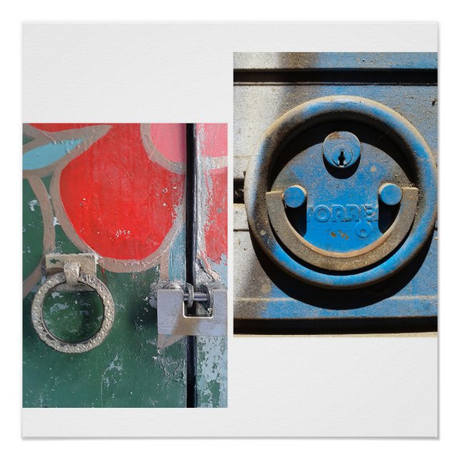 Barcelona Door Knockers, No. 001 Poster (Front)