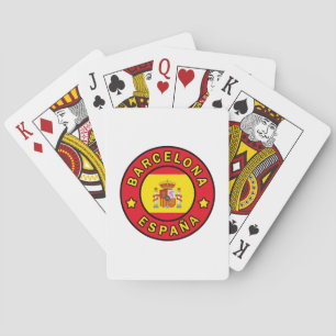 Barcelona España Playing Cards
