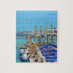 Barcelona harbour jigsaw puzzle
