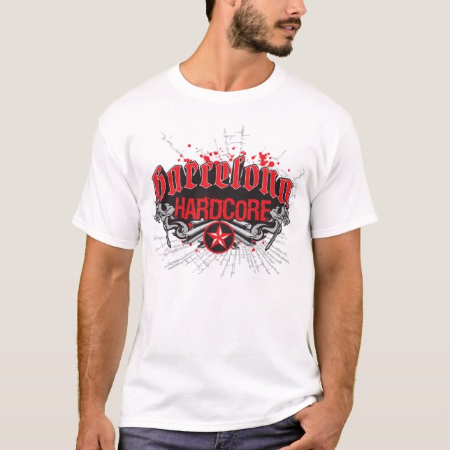 Barcelona Hardcore t-shirt (Front)