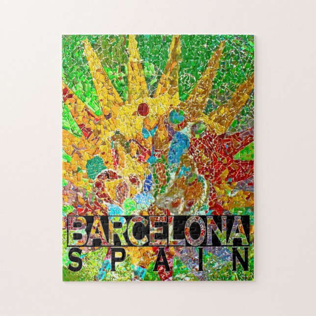 Barcelona Jigsaw Puzzle (Vertical)