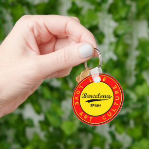 Barcelona Key Ring
