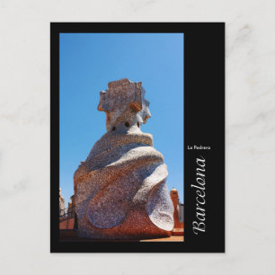 Barcelona, La Pedrera Postcard