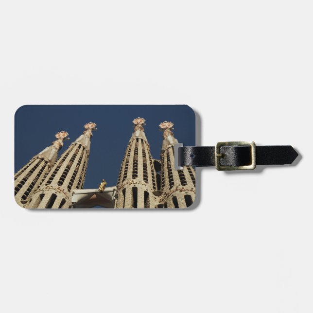 Barcelona Luggage Tag (Front Horizontal)