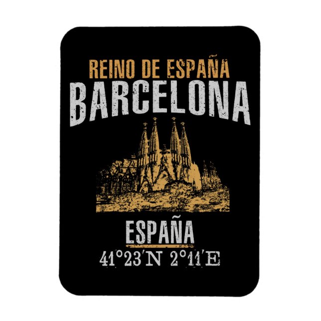 Barcelona Magnet (Vertical)
