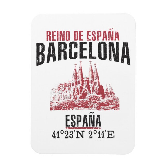 Barcelona Magnet (Vertical)