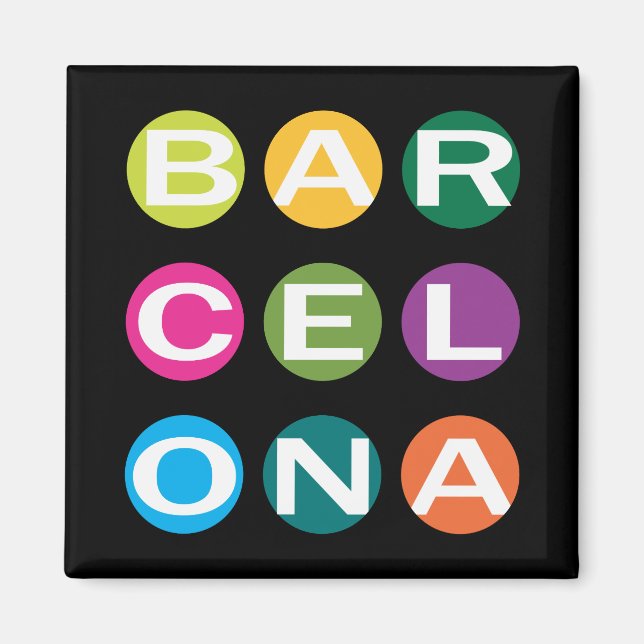 BARCELONA Magnet (Front)