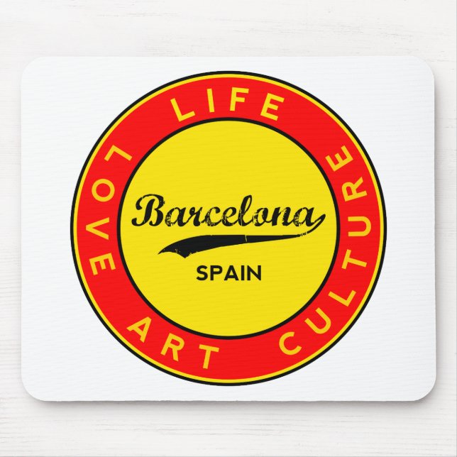 Barcelona Mouse Pad (Front)