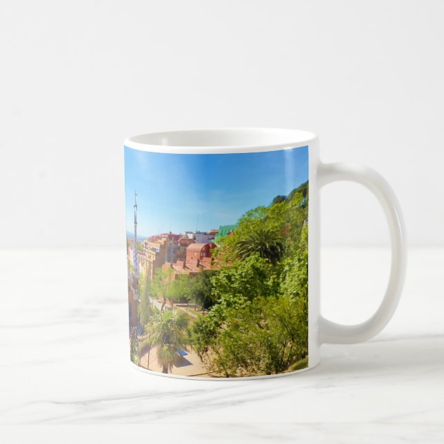 Barcelona, Park Guell Coffee Mug (Right)
