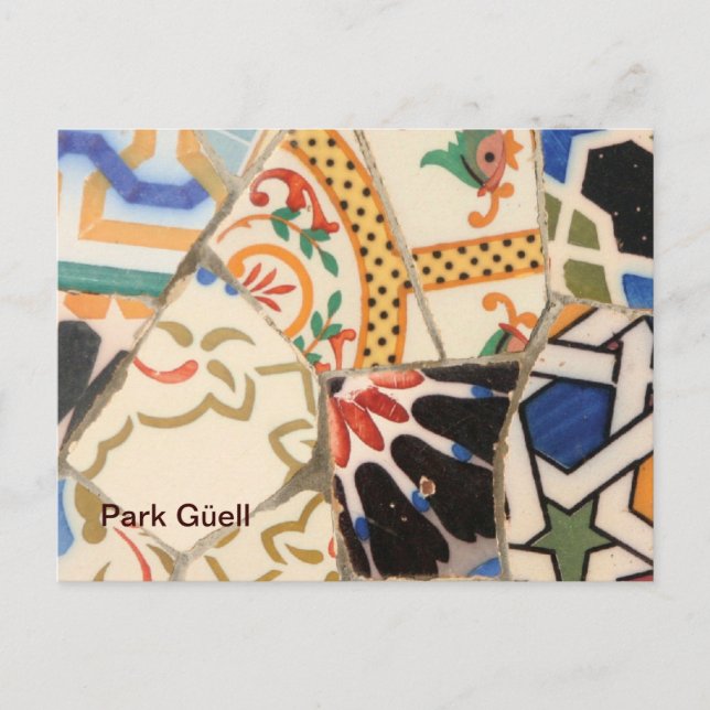 Barcelona- Park Güell Postcard (Front)