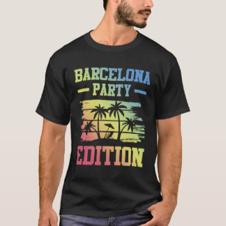 Barcelona Party Edition Vacation Crew T-Shirt
