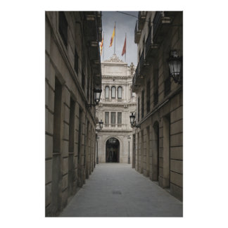 Barcelona Passage — Soft Mist Photo Print