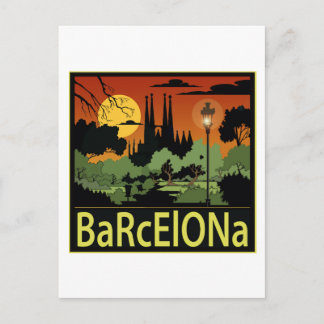 Barcelona Postcard