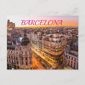Barcelona Postcard