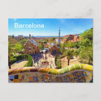 Barcelona Postcard