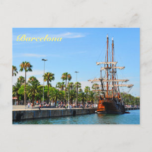 Barcelona Postcard
