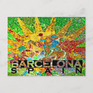 Barcelona Postcard