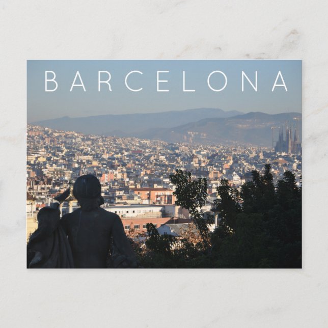 Barcelona Postcard (Front)