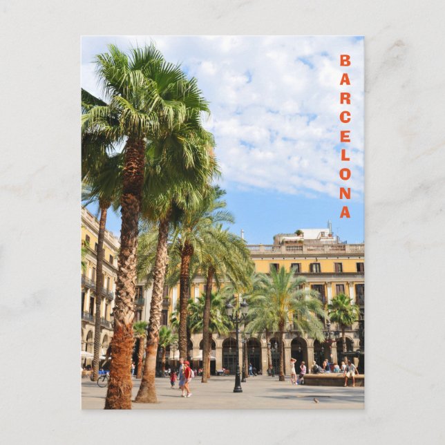 Barcelona Postcard (Front)