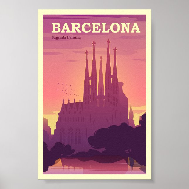 Barcelona Poster (Front)