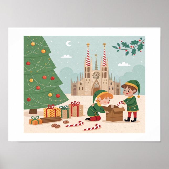 Barcelona Poster (Front)