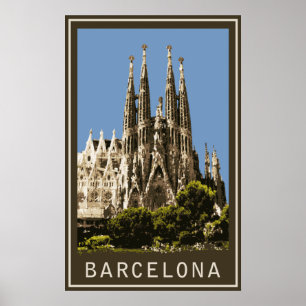 Barcelona Sagrada Familia Poster