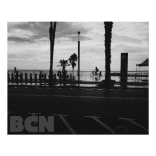 Barcelona shadows poster