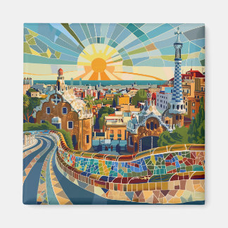 Barcelona Souvenir Magnet