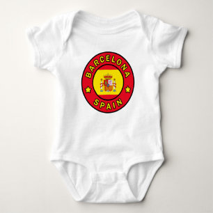 Barcelona Spain Baby Bodysuit