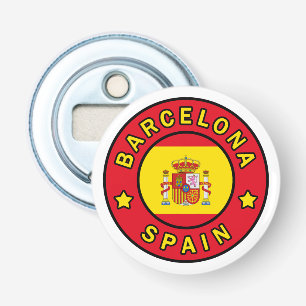 Barcelona Spain Bottle Opener