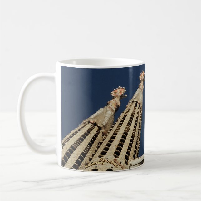 Barcelona Spain Gaudi España Coffee Tea Mug (Left)