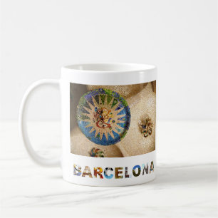 Barcelona Spain Gaudi Park Guell Photo Coffee Mug