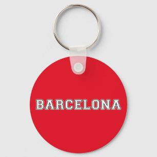 Barcelona Spain Key Ring