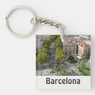 Barcelona, Spain Key Ring