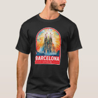 Barcelona Spain La Sagrada Familia Travel Art