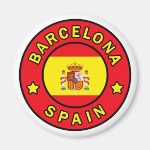 Barcelona Spain Magnet